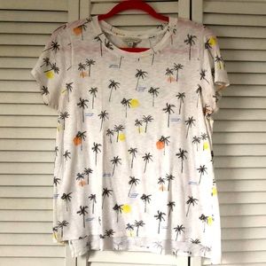 Lucky Brand Printed Tee